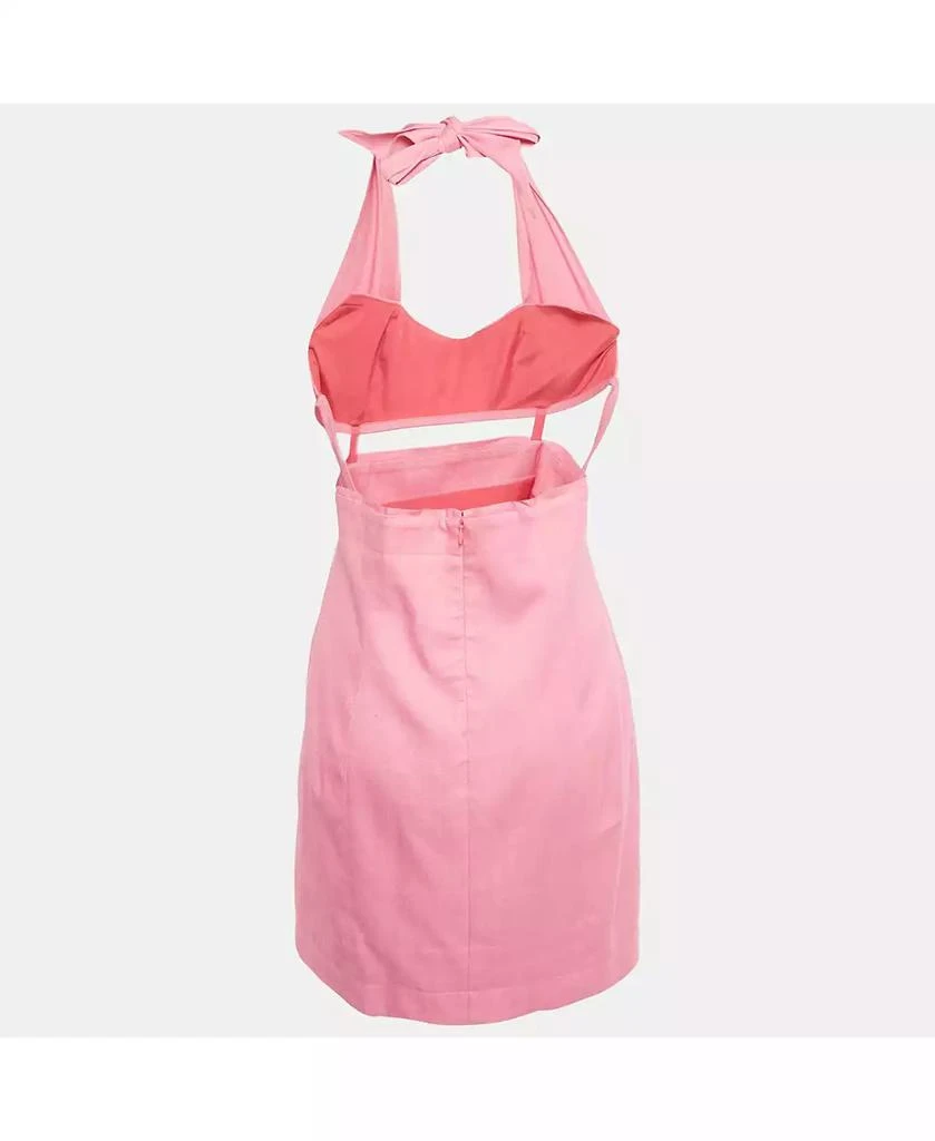 Pre-Owned Jacquemus Women
s Pink Linen Blend Cut-Out La Robe Limao Mini Dress 3