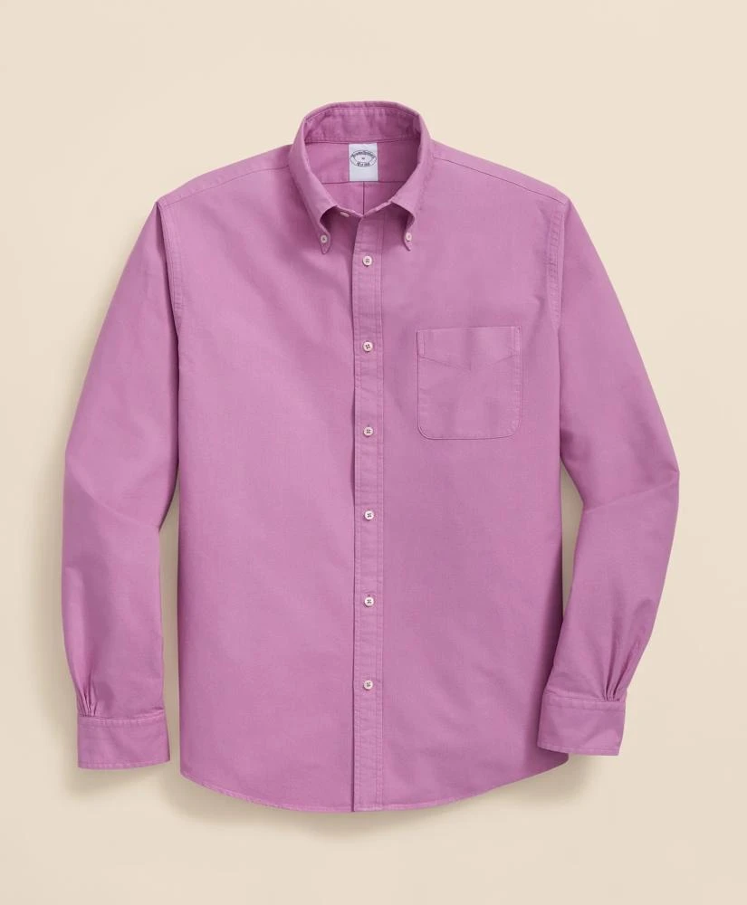 Brooks Brothers Friday Shirt, Garment Dyed Oxford 5