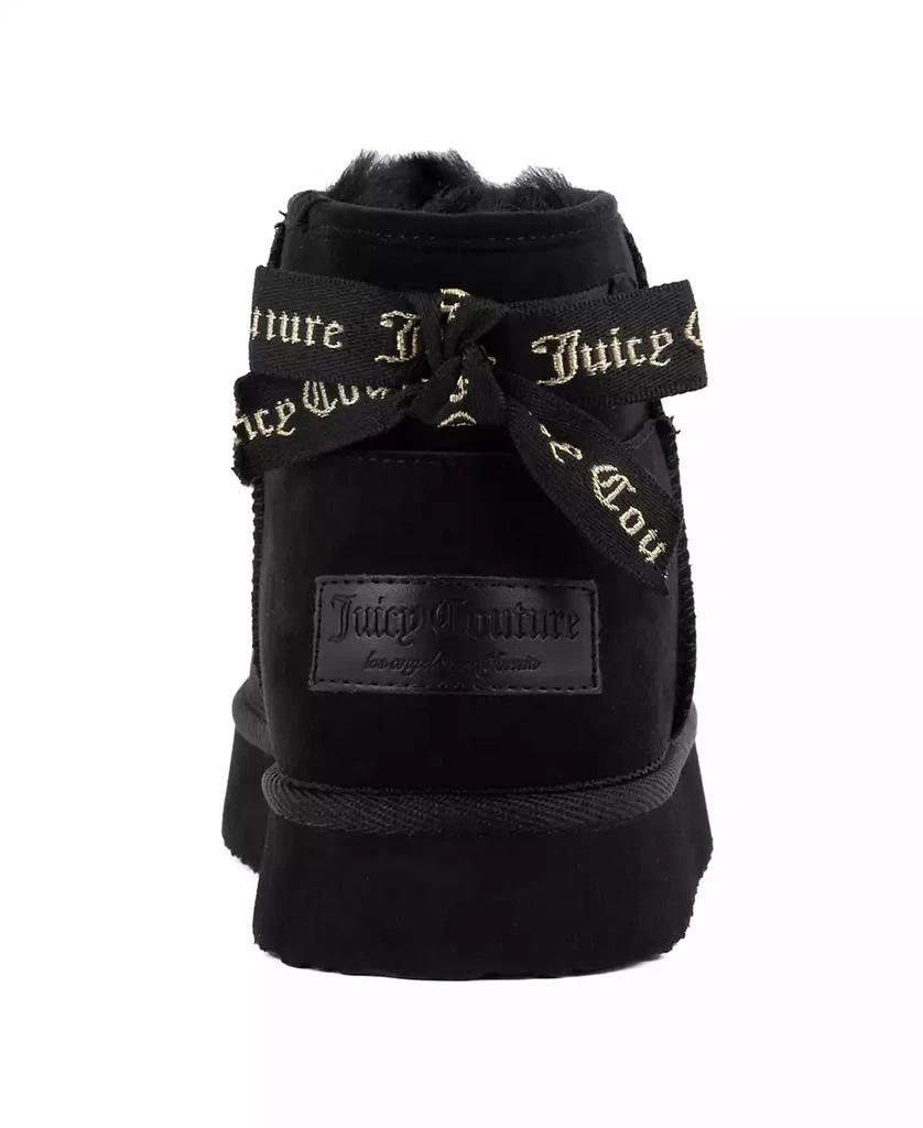 Juicy Couture Women's Olden Mini Platform Cold Weather Booties 3