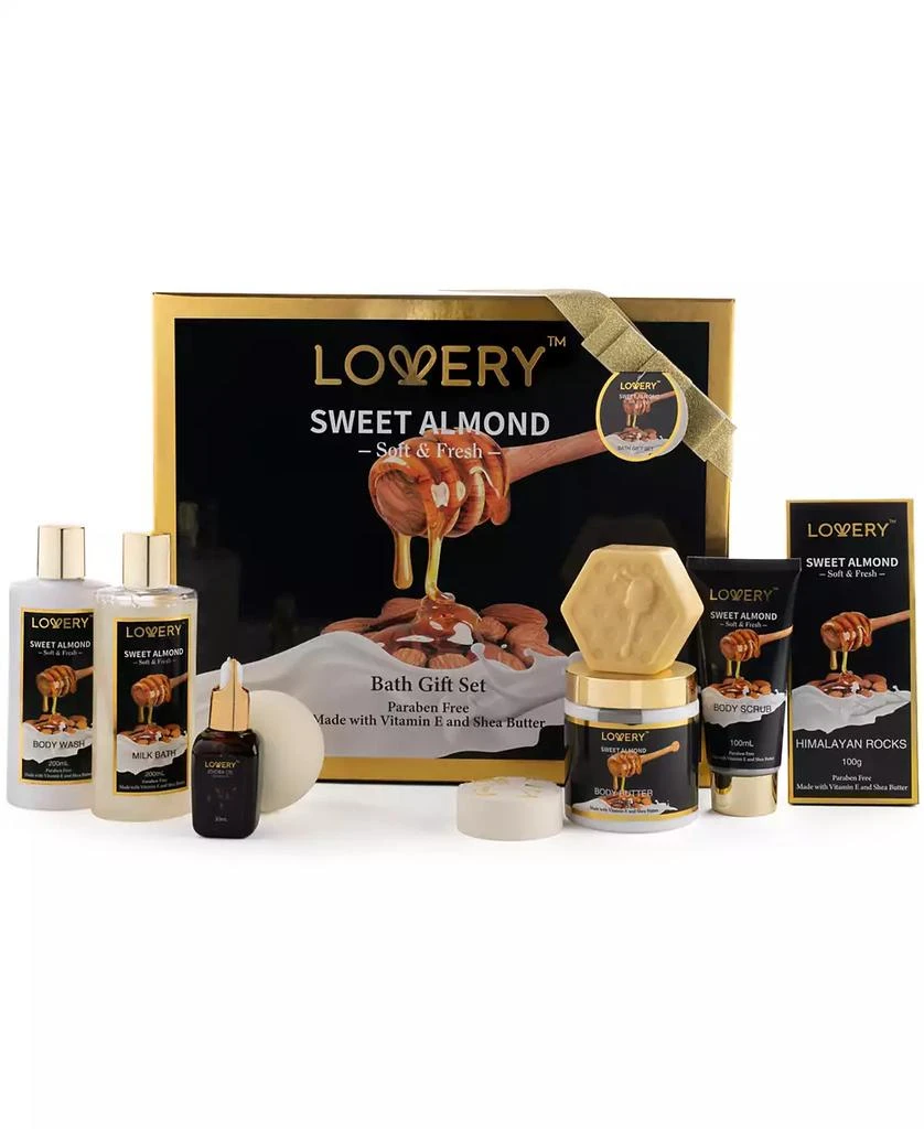 Lovery 10-Pc. Sweet Almond Bath & Body Care Gift 1