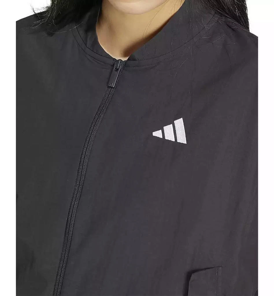 Adidas Women's Essentials 3-Stripes Lifestyle Bomber Jacket 4