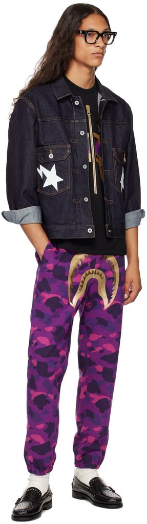 Bape sweatpants purple hotsell