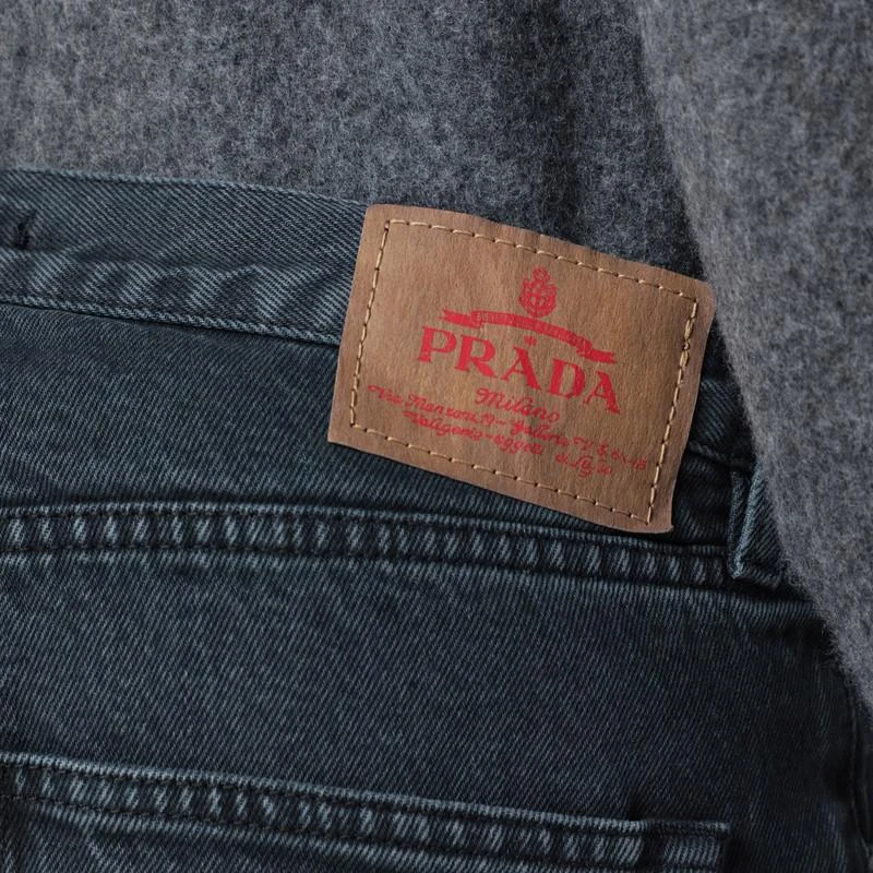 Prada Regular jeans in Obsidian colour 5
