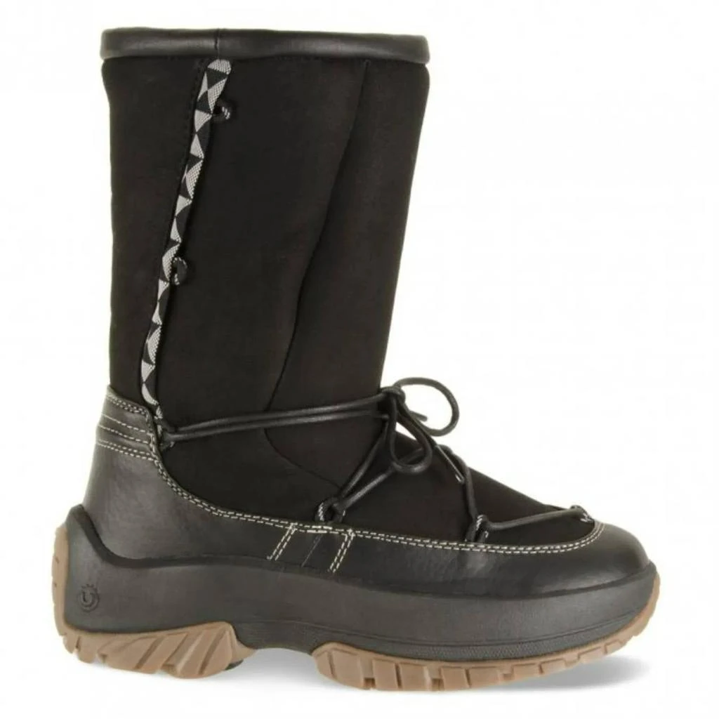 ULU Women's Crow Shearling Boots In Black 1