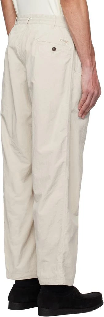 Nanamica Beige Deck Trousers 3