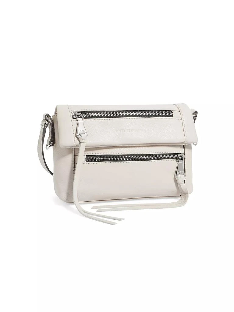 Aimee Kestenberg Crosstown Leather Double Entry Crossbody Bag 4