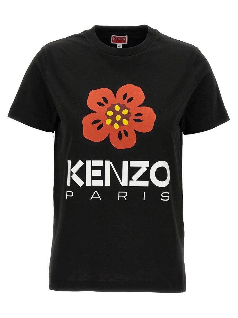 Kenzo Kenzo Logo Printed Crewneck T-Shirt 1