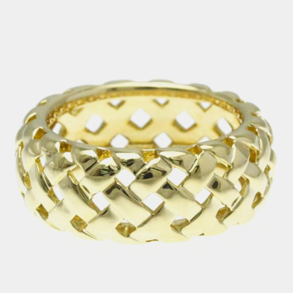 Tiffany & Co. Tiffany & Co. 18K Yellow Gold Vannerie Band Ring EU 52 7