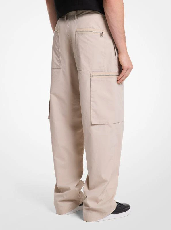 Michael Kors Cotton Poplin Zip Cargo Pants 2
