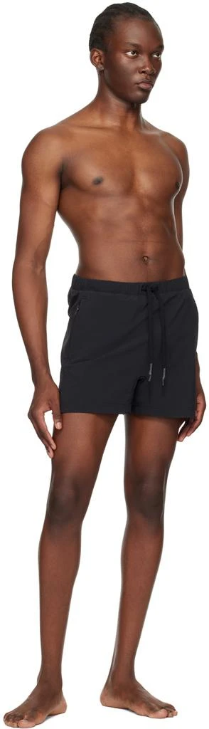 11 by Boris Bidjan Saberi Black Drawstring Swim Shorts 4