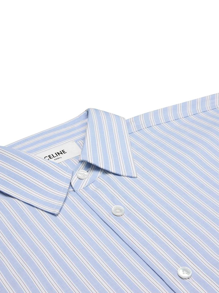 Celine OVERSIZED SHIRT IN STRIPED COTTON POPLIN 3
