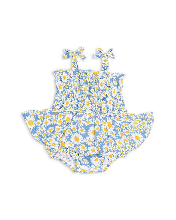 Angel Dear Girls' Smocked Bubble Romper - Baby