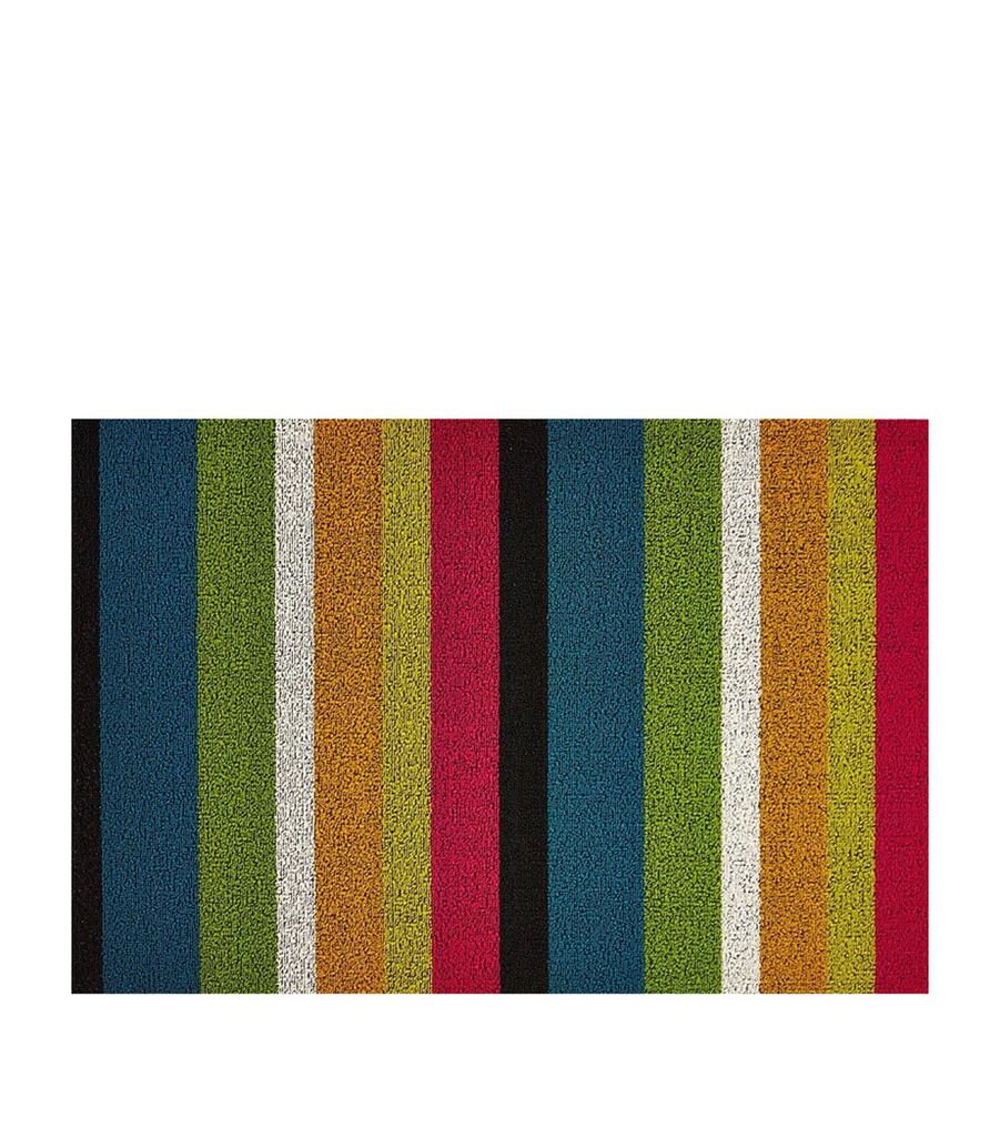 Chilewich Bold Stripe Shag Utility Mat (61cm x 91cm)