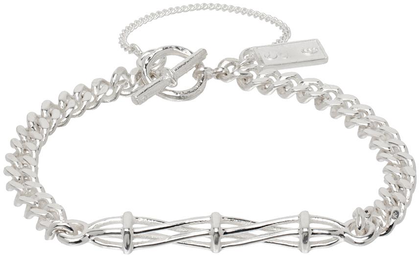 Pearls Before Swine Silver Charon Bracelet