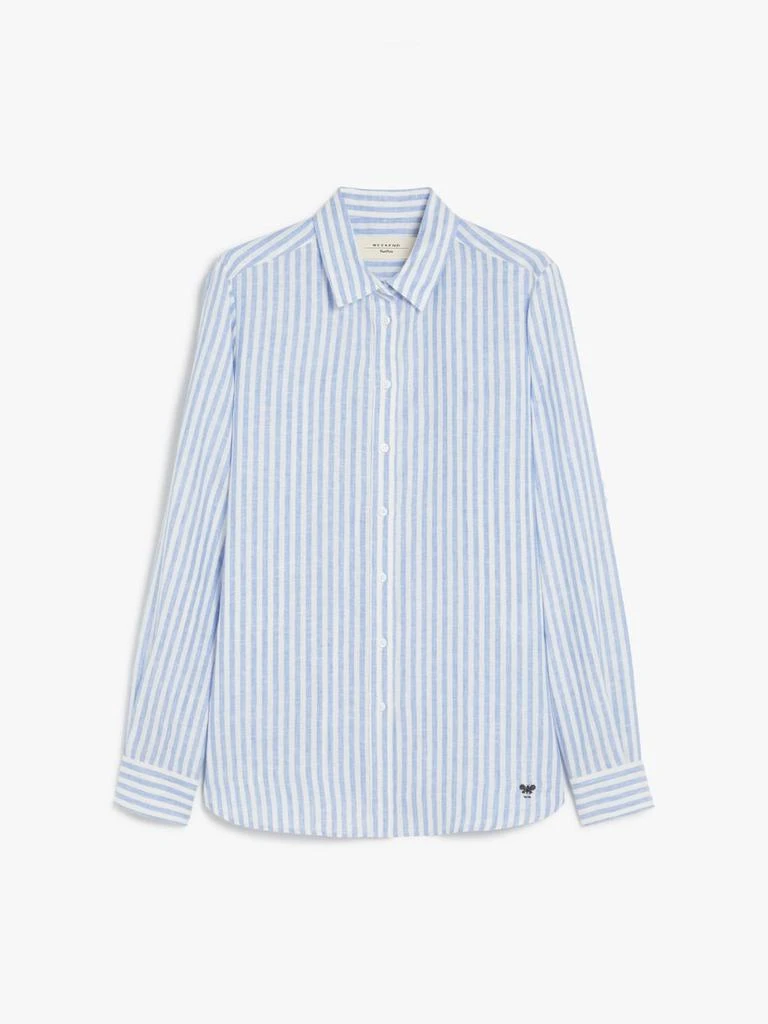 Weekend Max Mara Striped linen shirt 4
