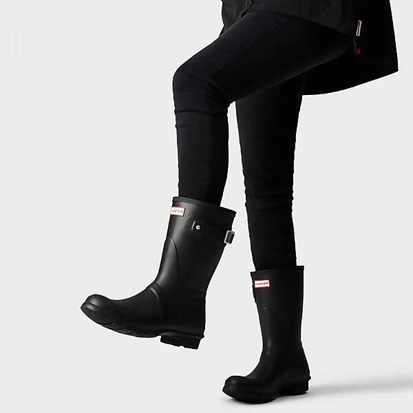 Hunter Hunter Women's Original Short Wellies - Black 6