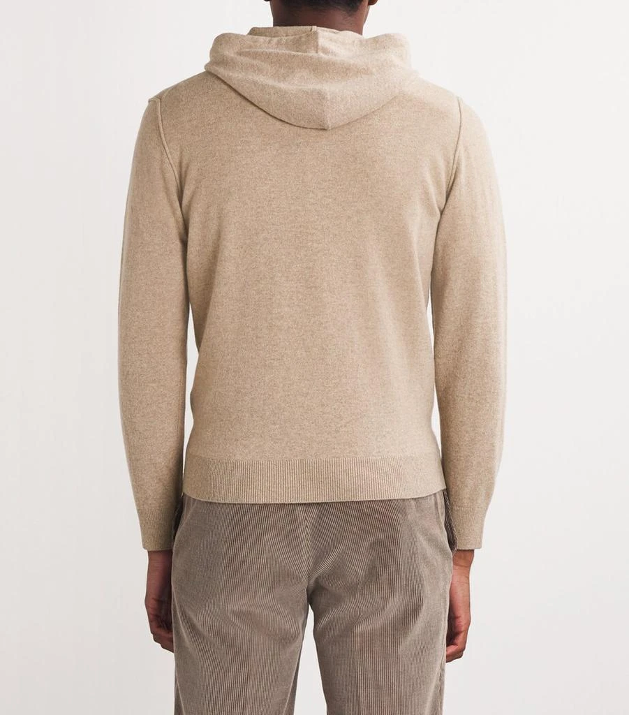 Corneliani Wool-Blend Knitted Hoodie 4