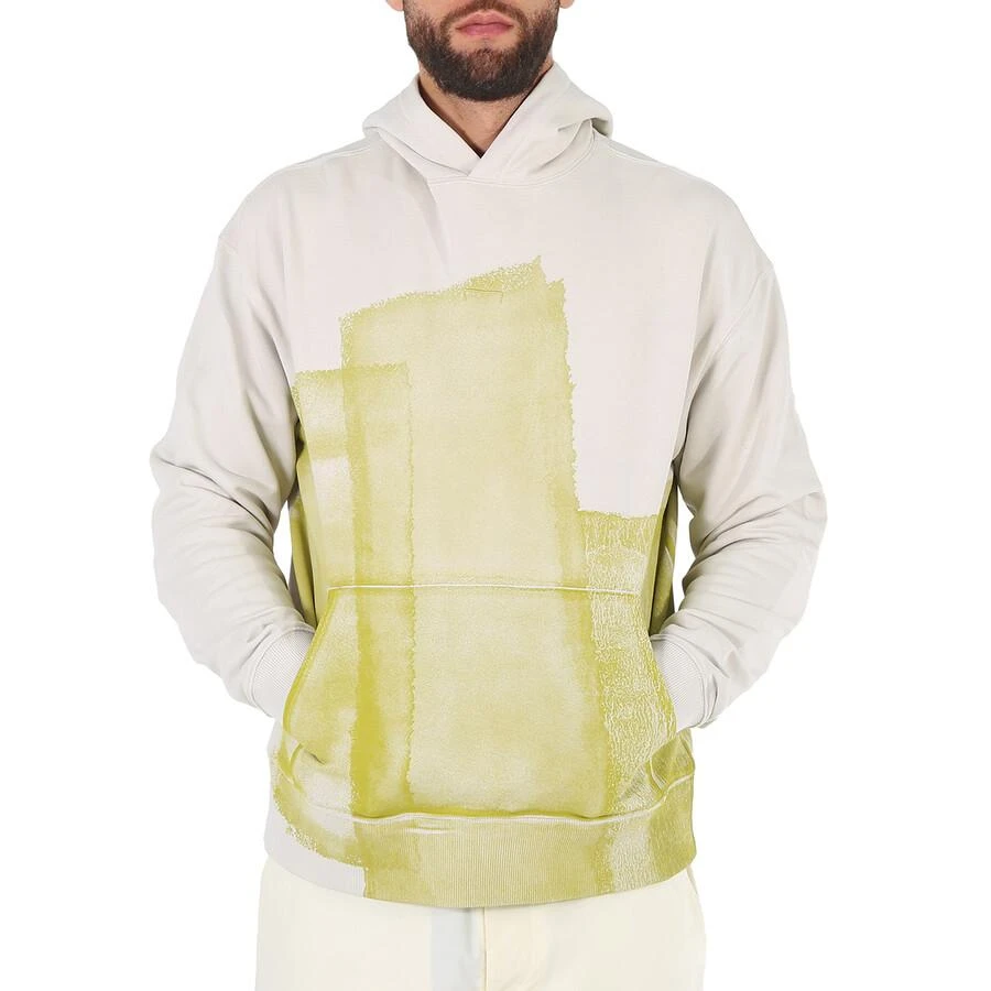 A-COLD-WALL* Men
s Bone Cotton Collage Hoodie 1