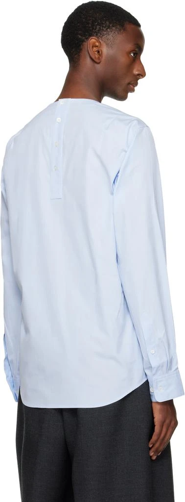 Dries Van Noten Blue Paneled Shirt 3