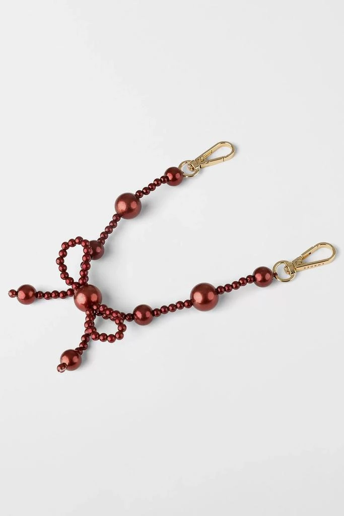 Cordée Cases Cordée Cases Burgundy Bow Phone Wristlet 2