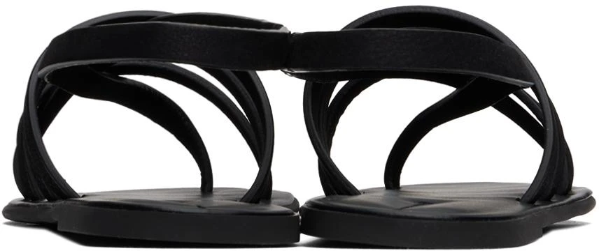 The Row Black Line Sandals 2