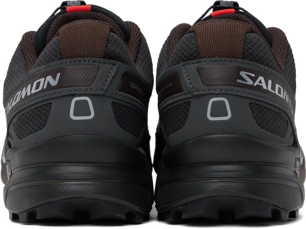 Salomon Black & Brown Speedcross 3 GORE-TEX Sneakers 2