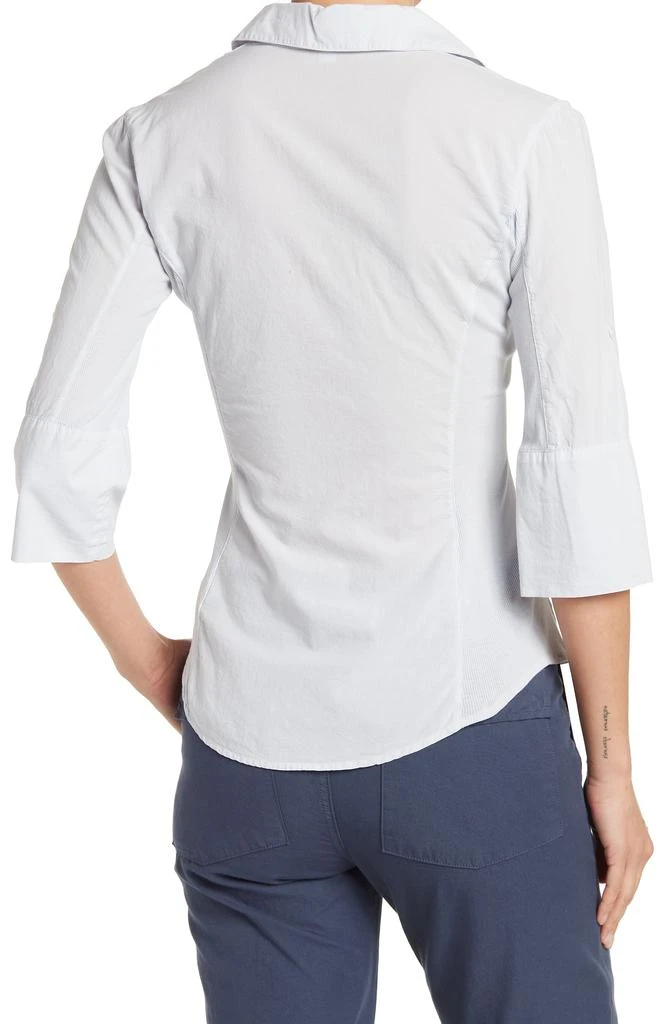 James Perse Three-Quarter Sleeve Button-Up Shirt 2