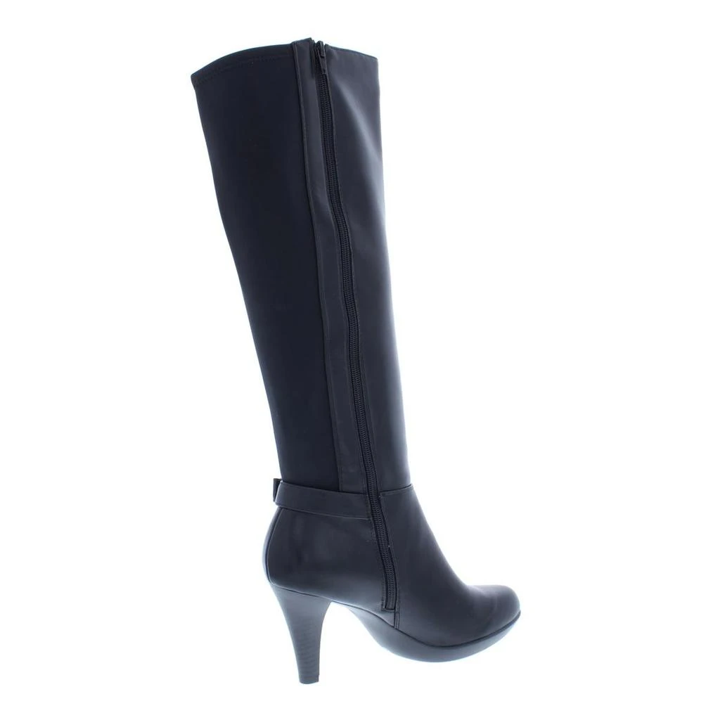 Alfani Vennuss Womens Mixed Media Over-The-Knee Dress Boots 2