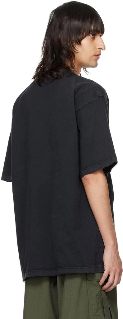 Balenciaga Black DIY College T-Shirt 3