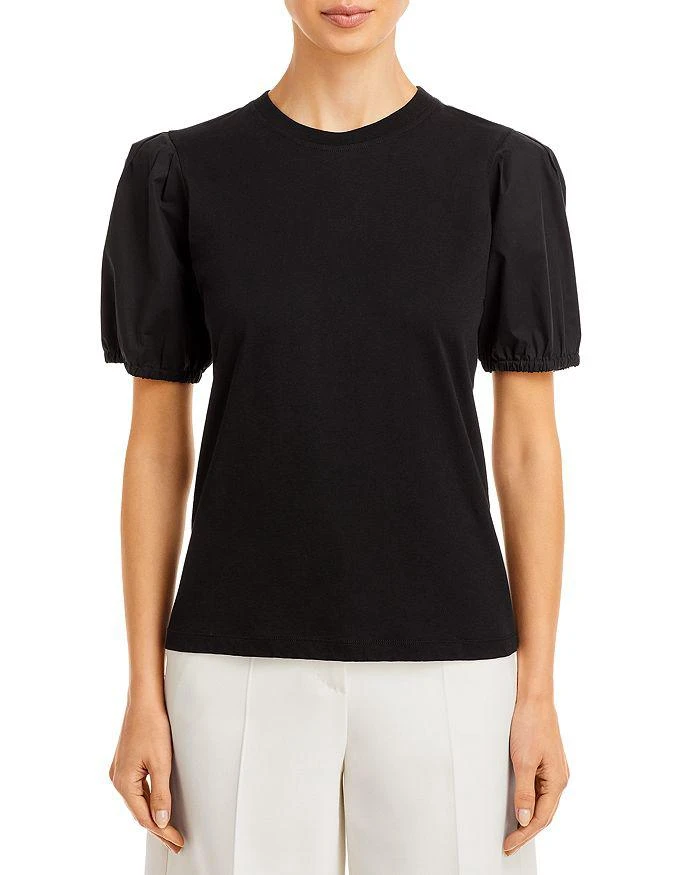 Derek Lam Eva Cotton Puff Sleeve Tee 1