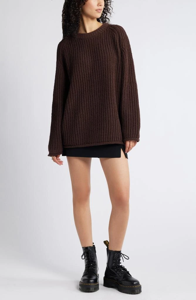 BP. Slouchy Chenille Pullover Sweater 2