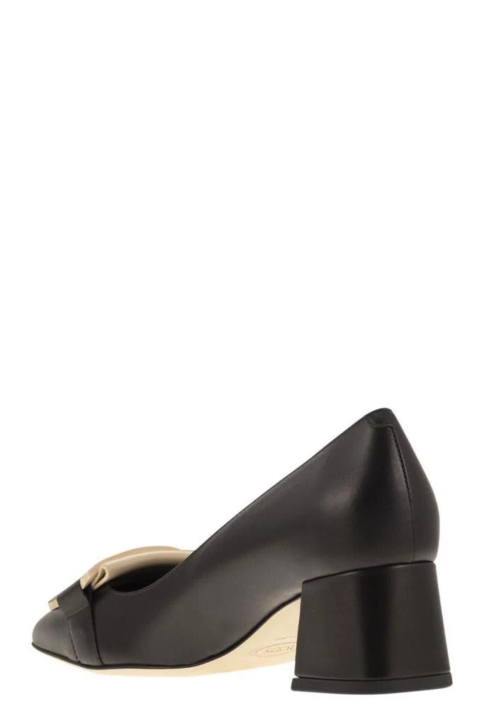 Tod's Tod'S Leather Pumps With Chain 3