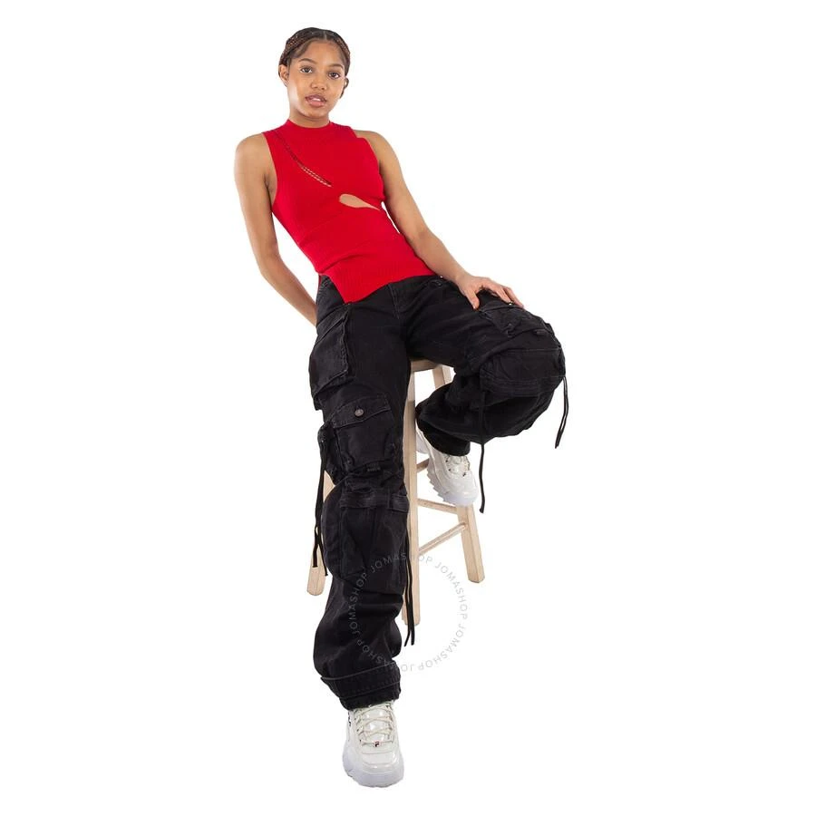 The Attico Cut Detail Sleeveless Top 3
