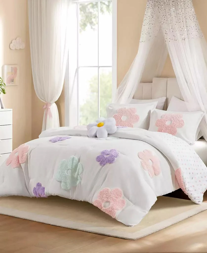 Intelligent Design Intelligent Design Gracie Floral Reversible 3-Pc. Comforter Set
