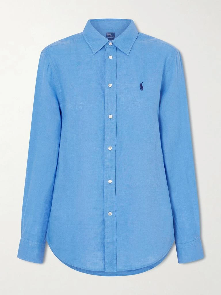 Ralph Lauren Embroidered Linen Shirt