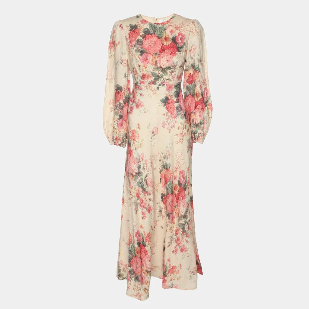 Zimmermann Zimmermann Multicolor Printed Linen Laelia Dress M 1