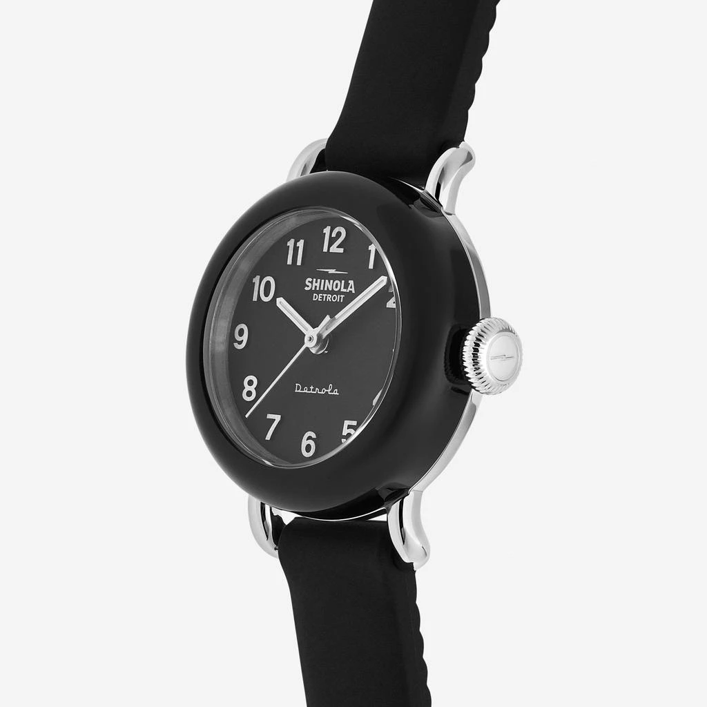 Shinola Shinola The Pee-Wee Detrola Resin and Stainless Steel 25mm Women's Quartz Watch S0120213529 2