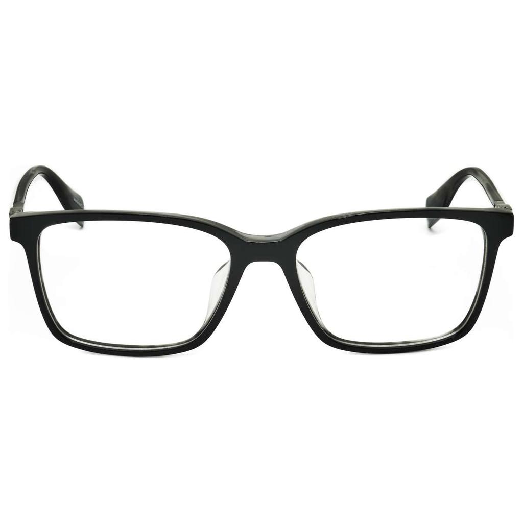 TRUSSARDI Trussardi Men's Black Rectangular Opticals