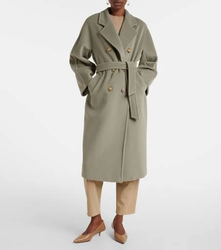 Max Mara Madame belted wool and cashmere coat 7