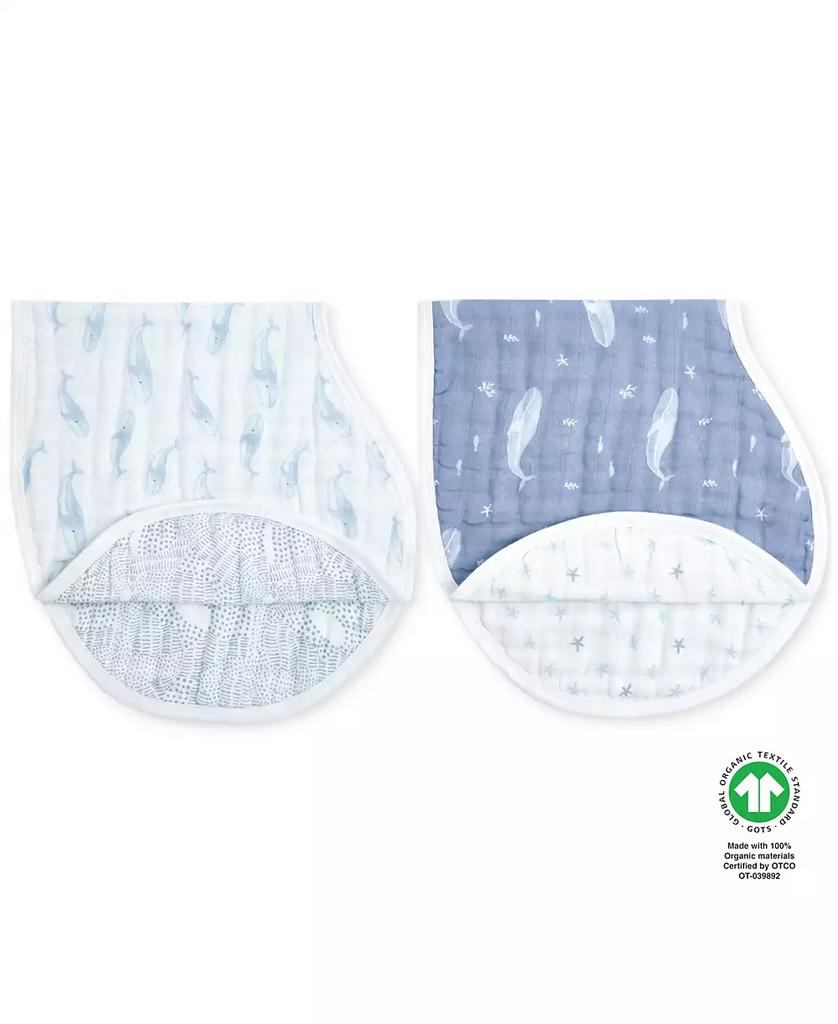 aden + anais Oceanic Burpy Bibs, Pack of 2