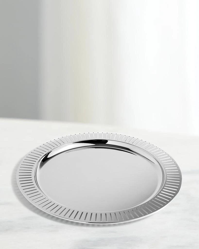 ANNA New York Striations Round Serving Tray, 15.25" 1