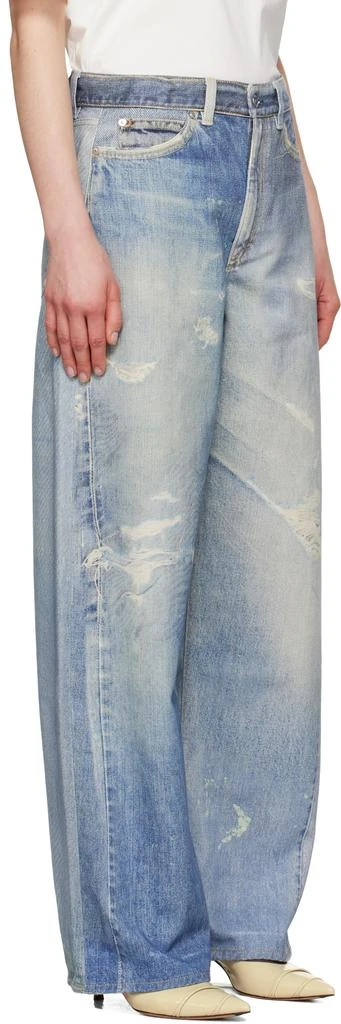 Our Legacy Blue Full Cut Jeans 2