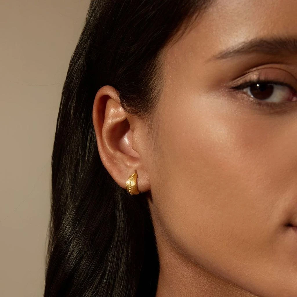 Satya Jewelry Little Joys Dot Huggie Hoop Earrings 2