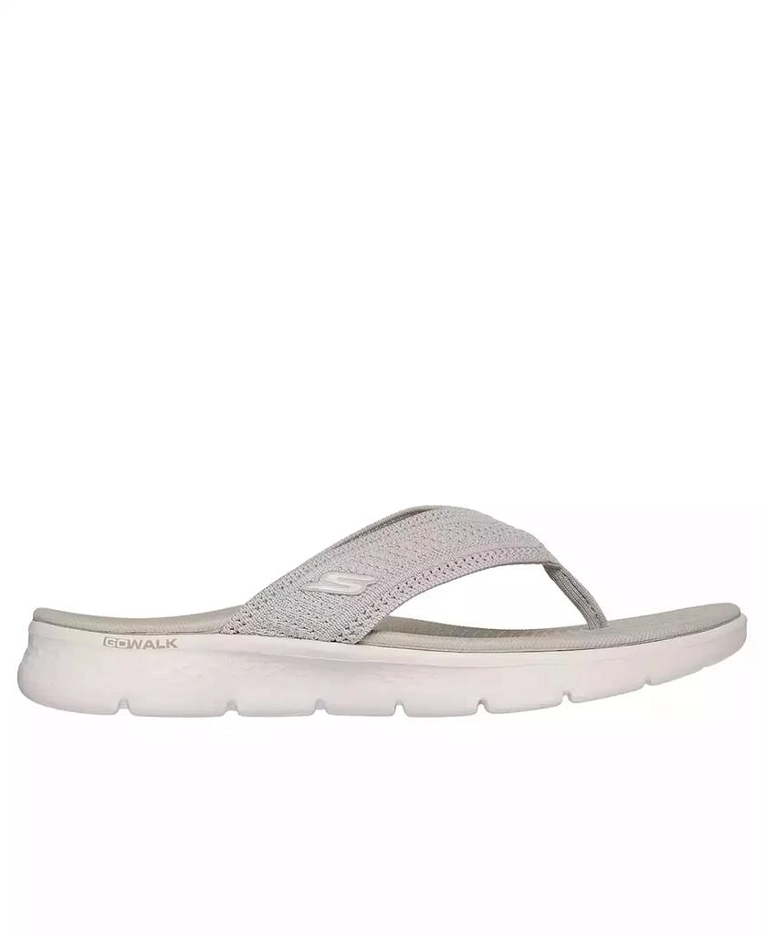 SKECHERS Women's Go Walk Flex Flip-Flop Thong Sandals from Finish Line 3