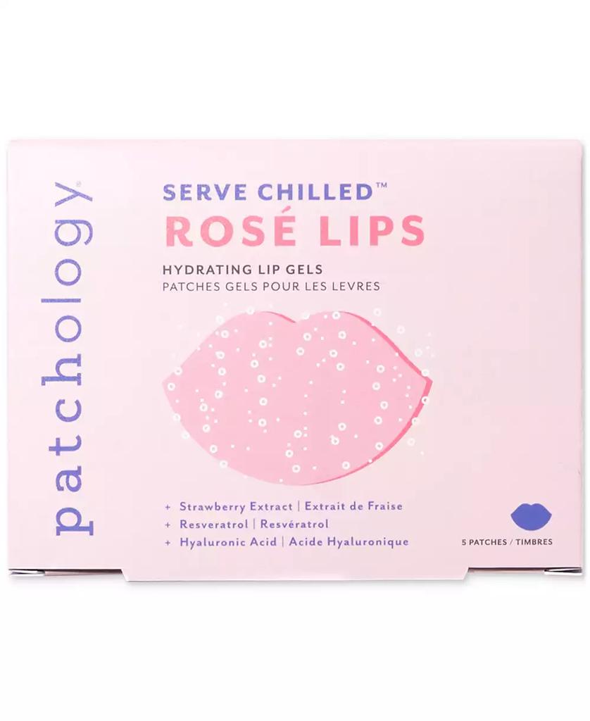 Patchology Serve Chilled Rosé Lip Gel, 5-Pk.