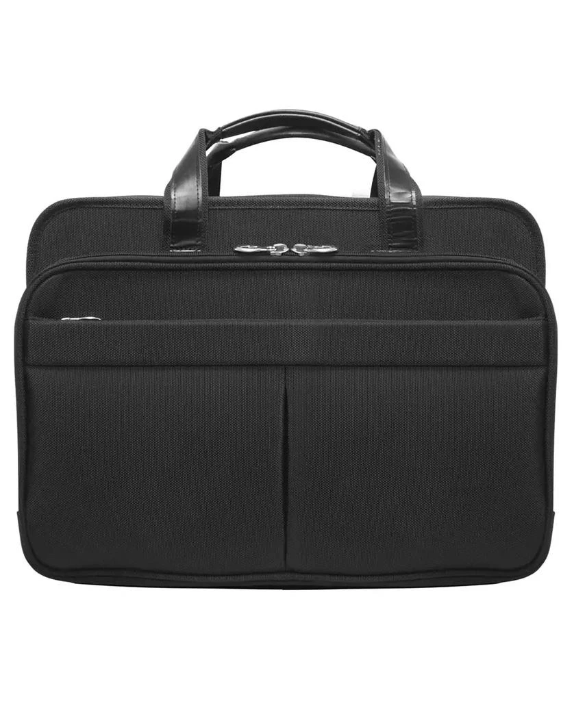 McKlein Walton, 17" Expandable Double Compartment Laptop Briefcase 6