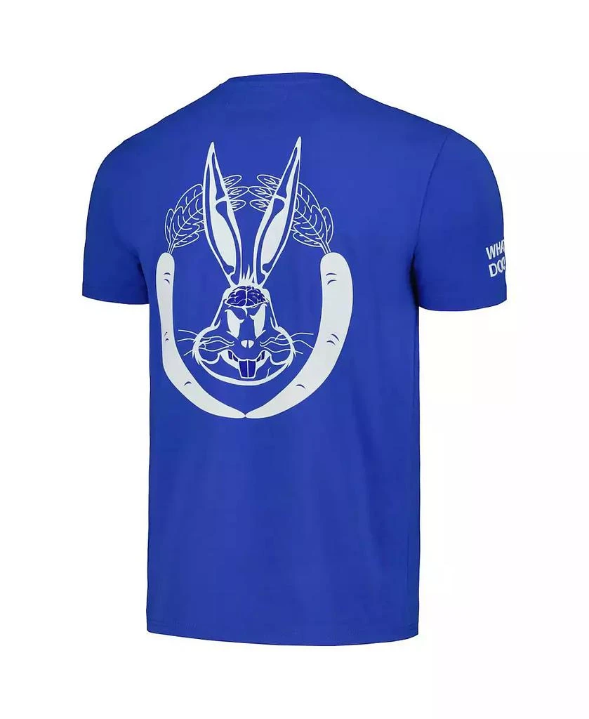 Freeze Max Men's Royal Looney Tunes Bugs Bunny Melted Skeleton T-Shirt 2
