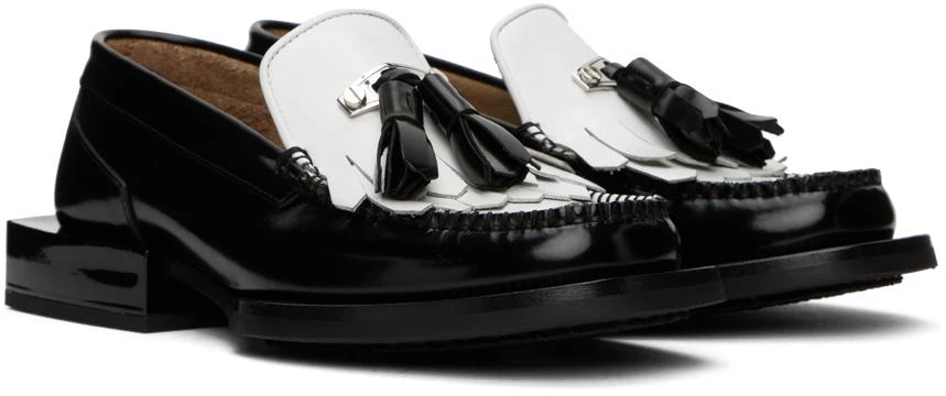 Eytys White & Black Rio Loafers 4
