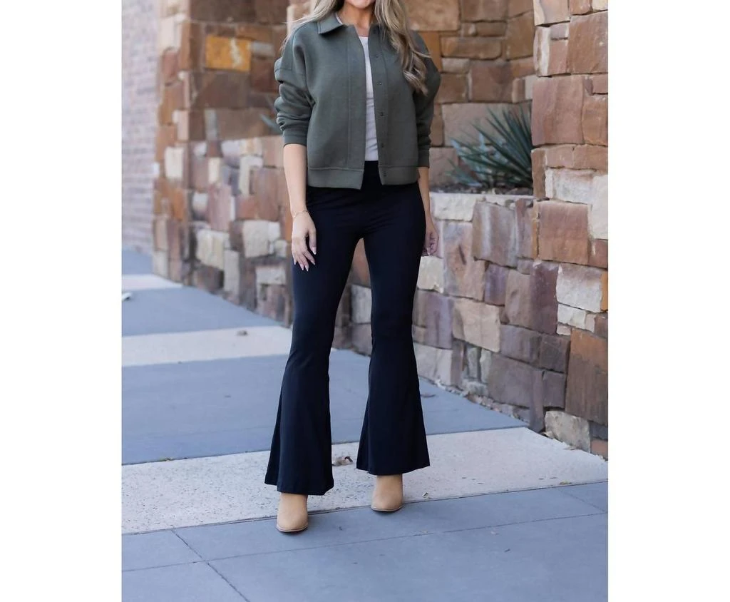 Julia Rose Julia Rose - Natalie Super Flare Leggings