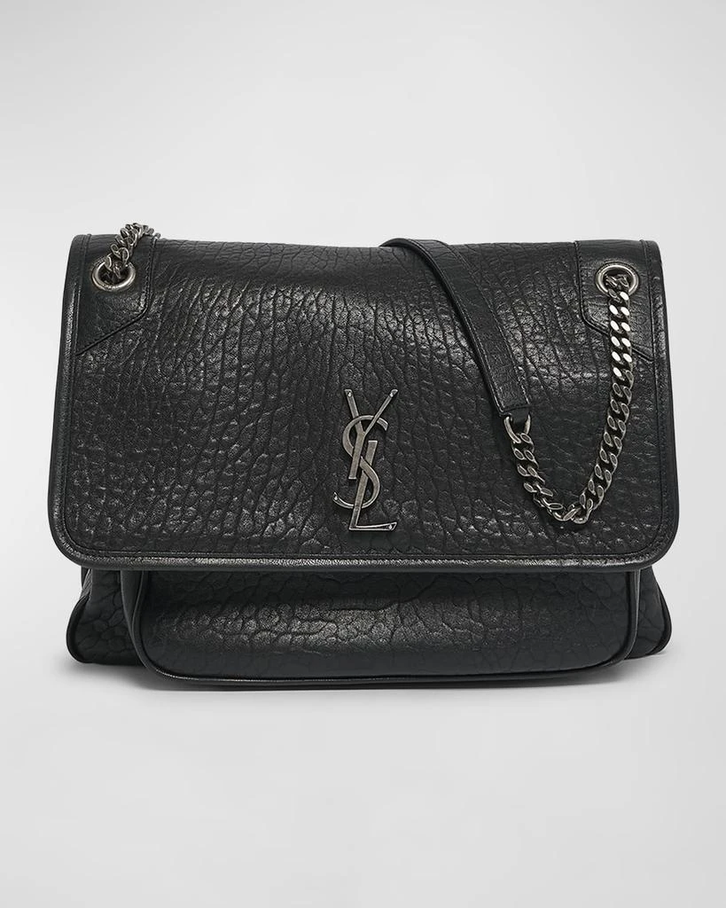 Yves Saint Laurent Niki Large YSL Shoulder Bag in Lambskin Leather 1